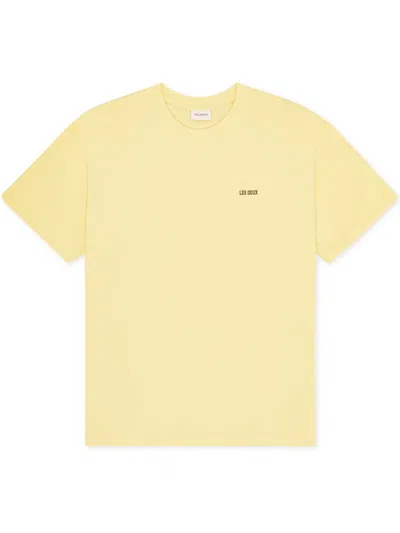 Les Deux Cole Mini Blake T-shirt In Yellow