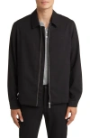 Les Deux Como Coach Jacket In Black