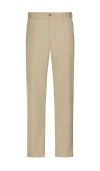 Les Deux Como Reg Solid Suit Pants In Brown