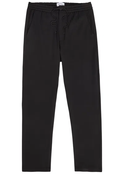 LES DEUX LES DEUX COMO SLIM STRAIGHT-LEG WOVEN TROUSERS