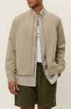 Les Deux Como Solid Bomber Jacket 2.0 In Sand