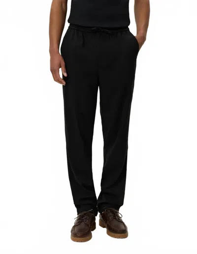 Les Deux Como Tapered Drawstring Pant In Black