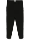 Les Deux Pantos Como Suit Pants Dark Navy In Black