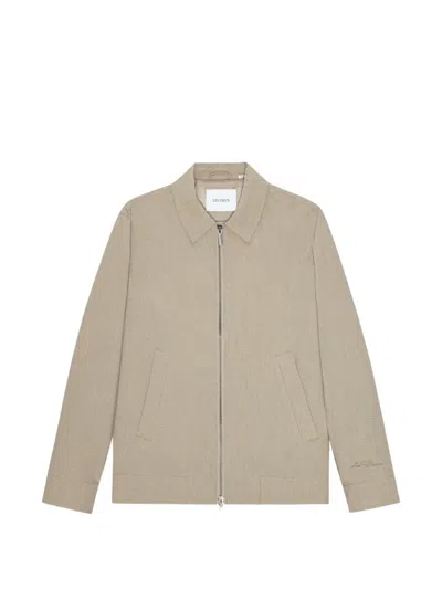 Les Deux Como Zip-up Bomber Jacket In Neutral