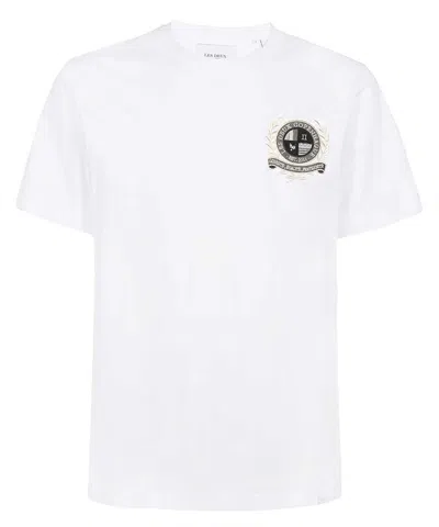 Les Deux Cotton Crew-neck T-shirt In White