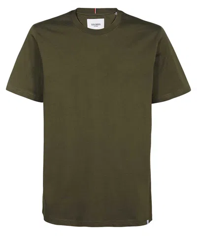 Les Deux Cotton Crew-neck T-shirt In 绿色