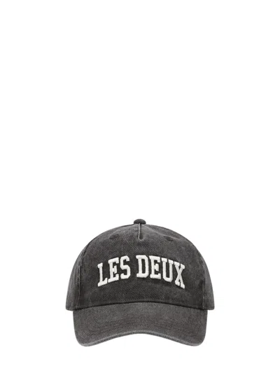 Les Deux Cotton Hat For Men In Black