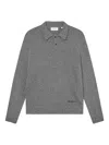 Les Deux Cotton Polo Shirt In Gray
