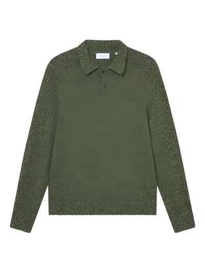 Les Deux Cotton Polo Shirt In Green