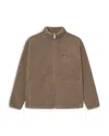 Les Deux Creed Teddy Jacket In Brown