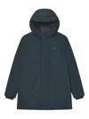 Les Deux Darius Padded Coat In Blue