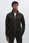 Les Deux Dark Green  Zip-through Track Jacket