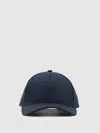 Les Deux Dark Navy Hat In Black