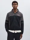 Les Deux Dark Navy  Printed Track Jacket