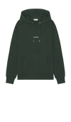 Les Deux Dexter Hoodie In Dark Green