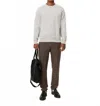 Les Deux Dexter Sweatshirt In Snow Melange