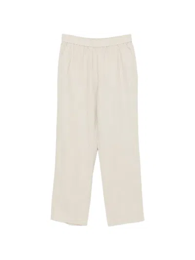 Les Deux Elasticated-waist Trousers In Neutral