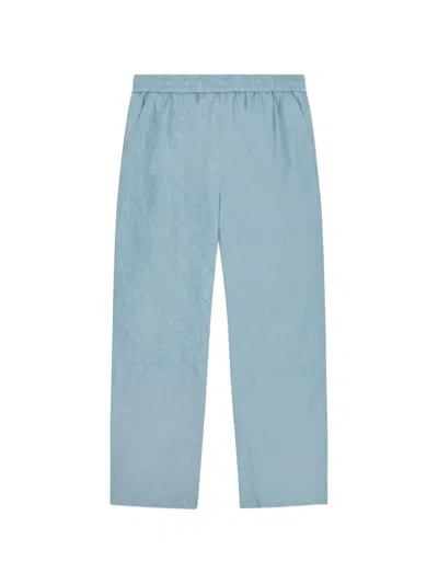 Les Deux Elasticated-waistband Trousers In Blue