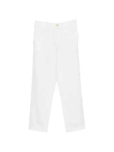 Les Deux Elasticated-waistband Trousers In White