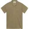 Les Deux Short-sleeved Polo Shirt In Surplus Green