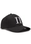 Les Deux Encore Logo-embroidered Cotton Cap In Black