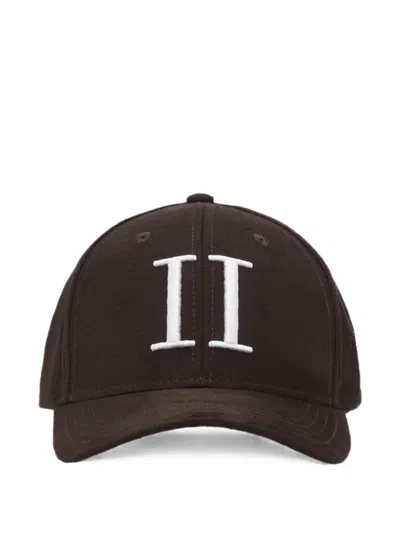 Les Deux Encore Suede Cap In Brown