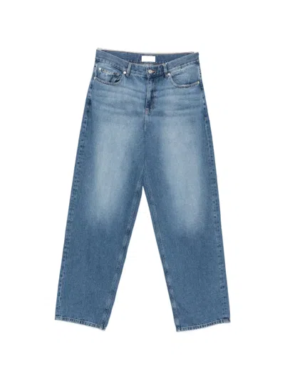 Les Deux Indigo Organic Cotton Jeans In Transparent