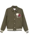 Les Deux Felipe Bomber Jacket In Green