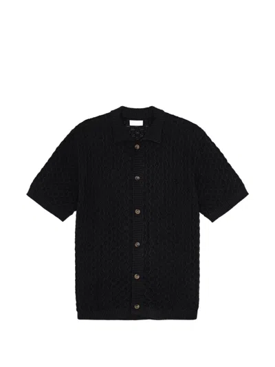 Les Deux Gespertus Shirt In Black
