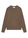 Les Deux Gilbert Crewneck Sweater In Brown