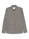 Les Deux Gingham-check Pocket Shirt In Black