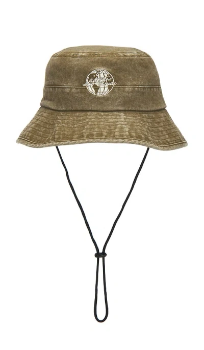Les Deux Globe Denim Safari Hat