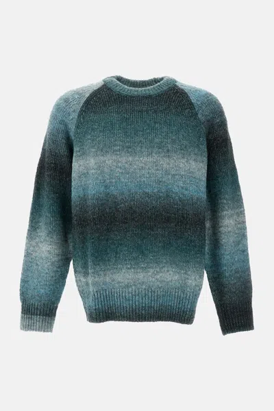 Les Deux Gradient-effect Raglan-sleeve Sweater In Multi
