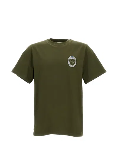 Les Deux Graphic-print T-shirt In Green