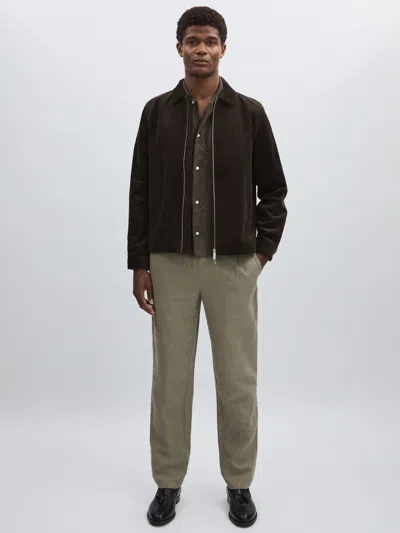 Les Deux Green/ivory Drawstring Trousers