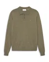 Les Deux Greyson Merino Polo In Green