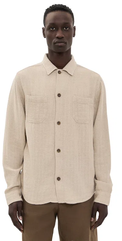Les Deux Hamilton Overshirt Light Sand
