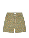 Les Deux Harry Arabesque Drawstring Shorts In Multi