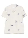 Les Deux Hendrix Aoe Short Sleeves Shirt In 中性色