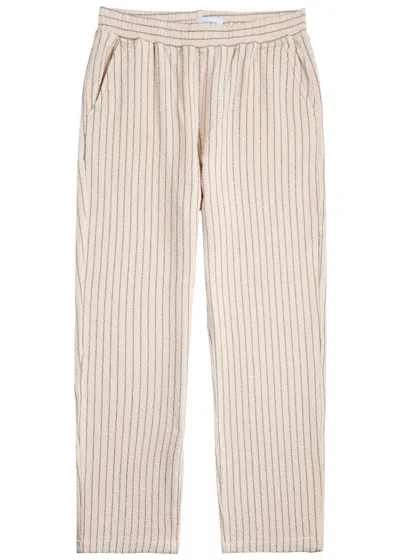 Les Deux Houston Structured Cotton-blend Trousers