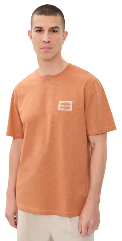 Les Deux Italian T-shirt Raw Sienna Orange