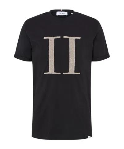 Les Deux Item O-neck Short-sleeved T-shirt In Black