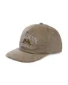 Les Deux Ivy League Corduroy Baseball Cap In Brown
