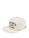 Les Deux Ivy League Embroidered-logo Baseball Cap In White
