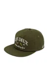 Les Deux Ivy League Embroidered-logo Strap-back Cap In Green