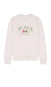 Les Deux Ivy League Sweatshirt In 麻燕麦色