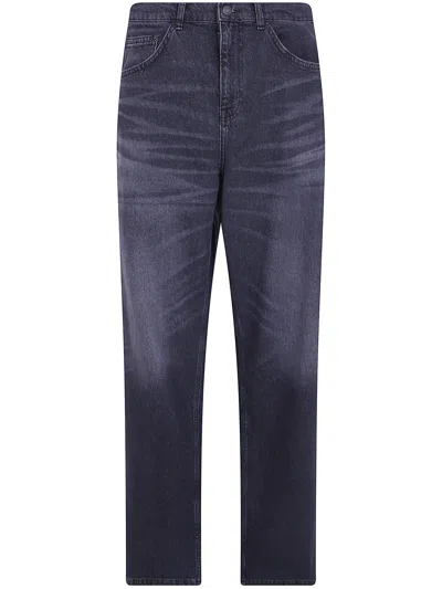 Les Deux Washed Denim Jeans In Blue