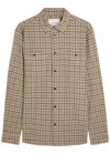 Les Deux John Printed Button Front Shirt In Multi