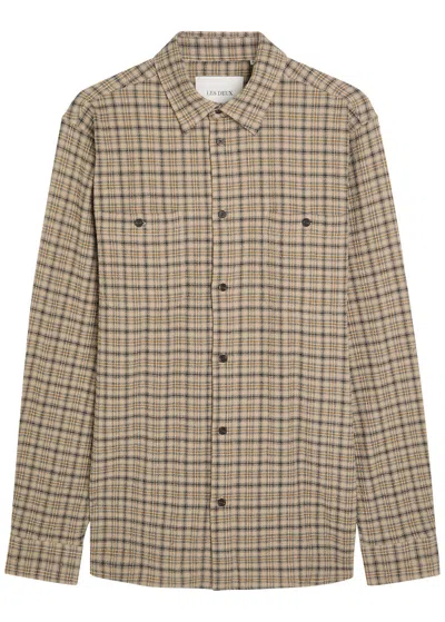 Les Deux John Checked Woven Shirt In Multi