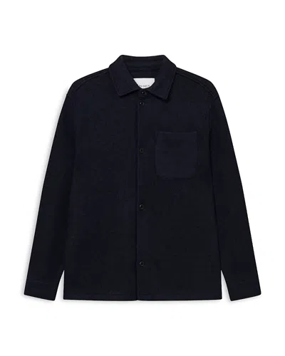 Les Deux Kaleb Overshirt In Navy